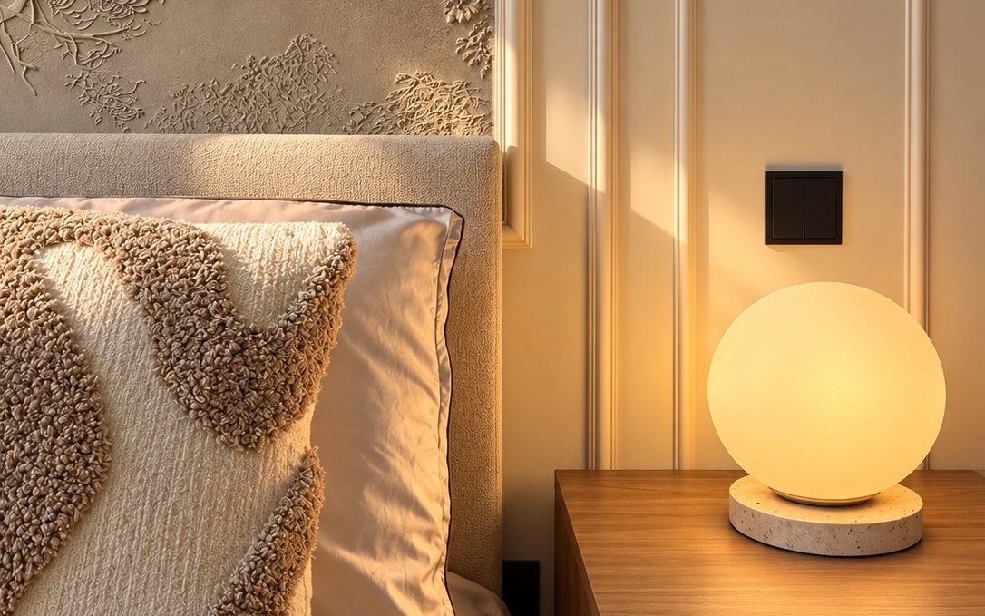 Interior Design Bedroom Detail - Contemporary Soft Luxury