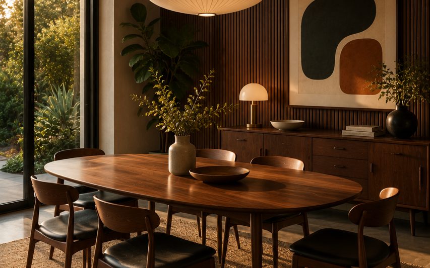 Mid-Century Modern Dining