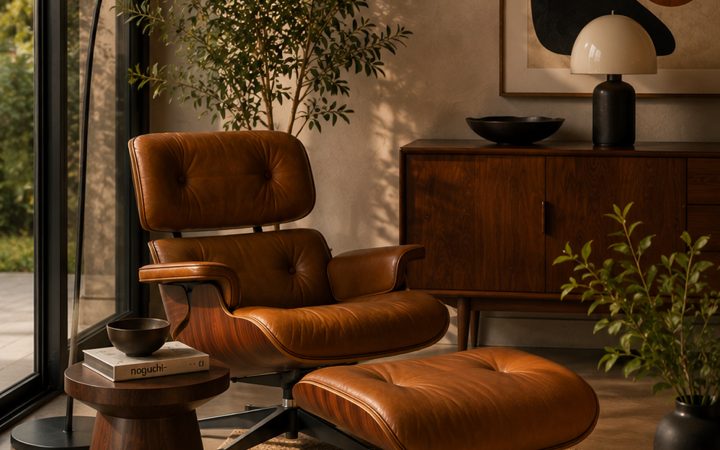 Reading Corner - Mid-Century Modern
