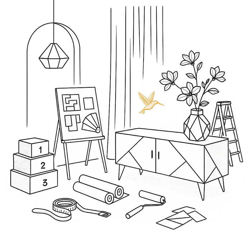 Full-service interior design project